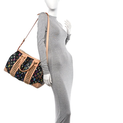 Louis Vuitton Monogram Multicolor Courtney GM Black 2 of 9