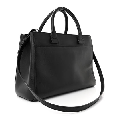 Chanel Grained Calfskin Small Neo Executive Shopper Tote Black 3 of 14