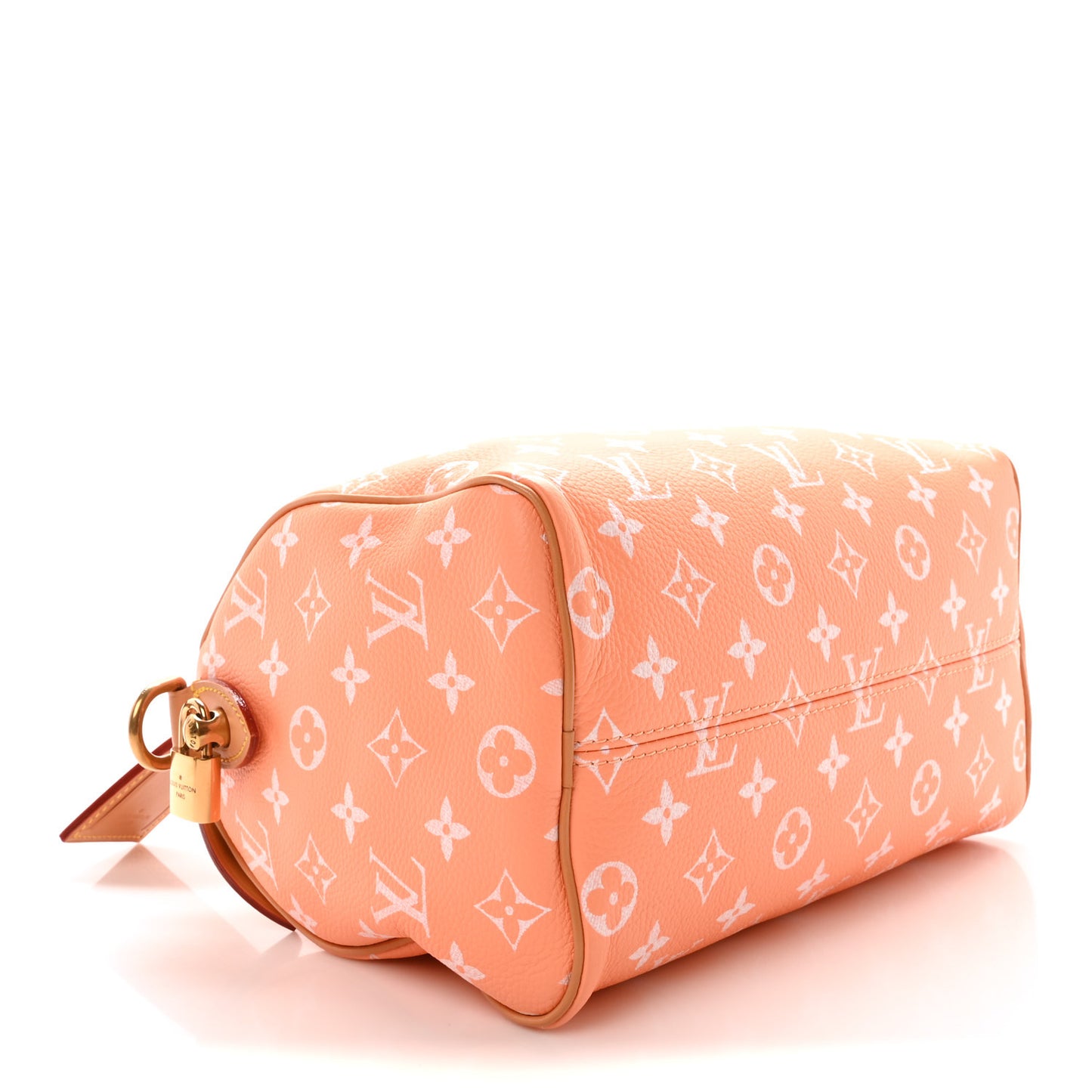 Calfskin Monogram Speedy P9 Bandouliere 25 Summer Peach