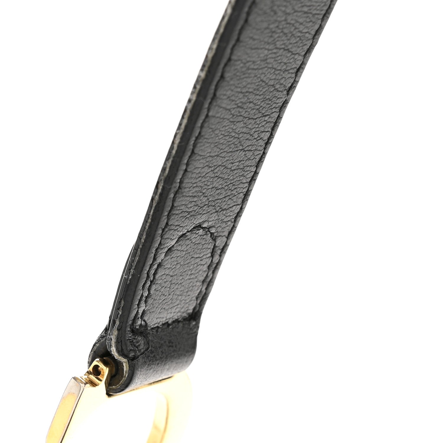 Christian Dior Calfskin Saddle Bag Black 11 of 13