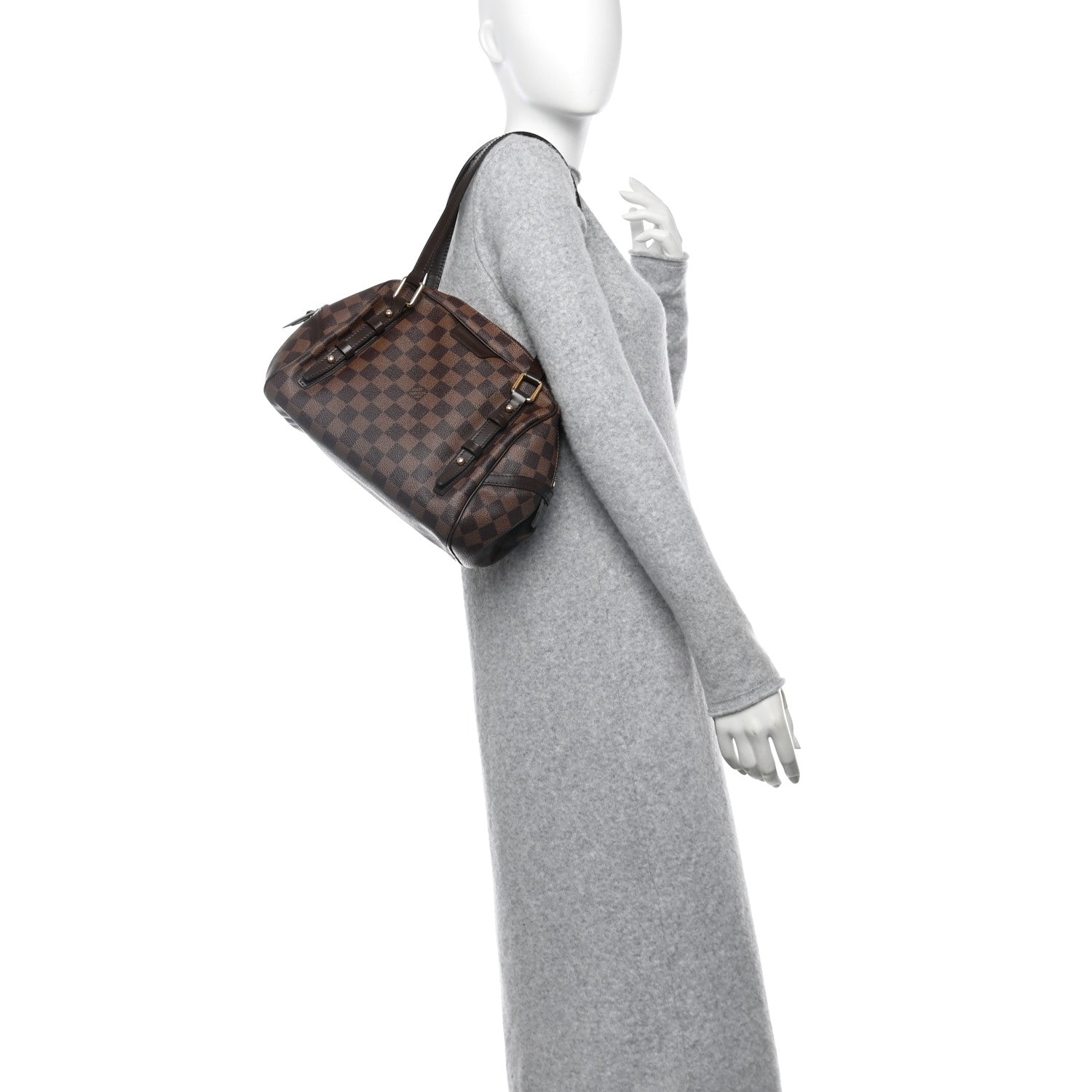 Louis Vuitton Damier Ebene Rivington PM 2 of 10