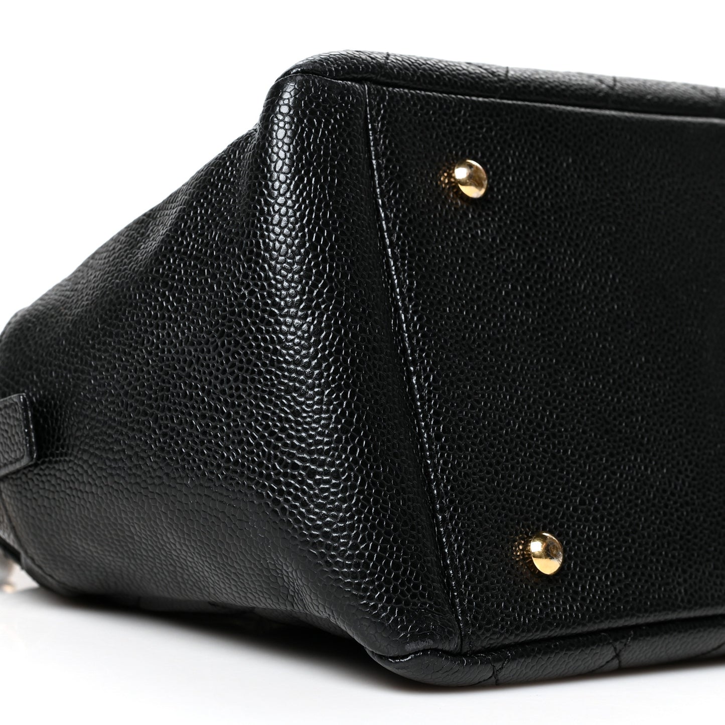 Caviar Quilted Petit Timeless Tote PTT Black