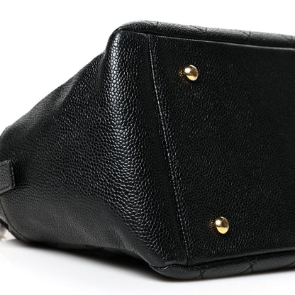 Chanel Caviar Quilted Petit Timeless Tote PTT Black 8 of 9