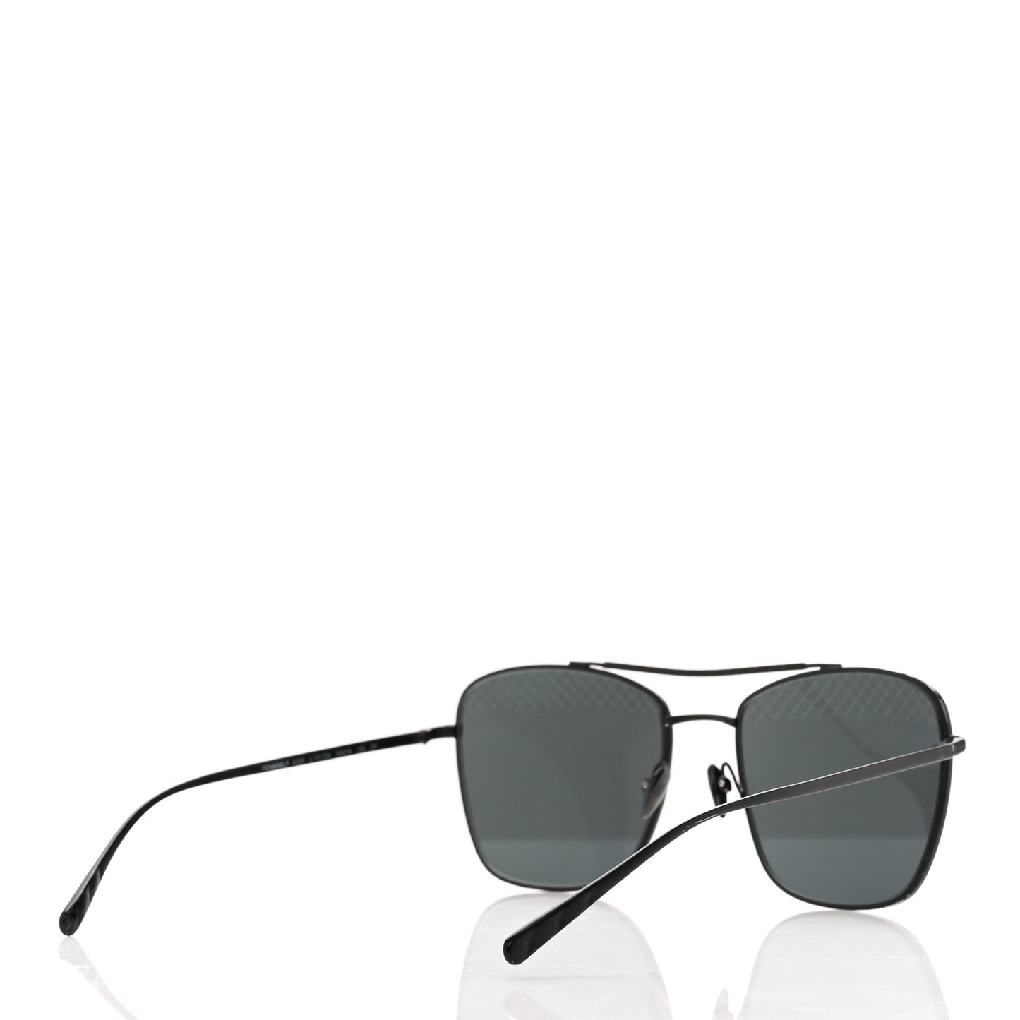 Metal Pilot Sunglasses 4256 Black