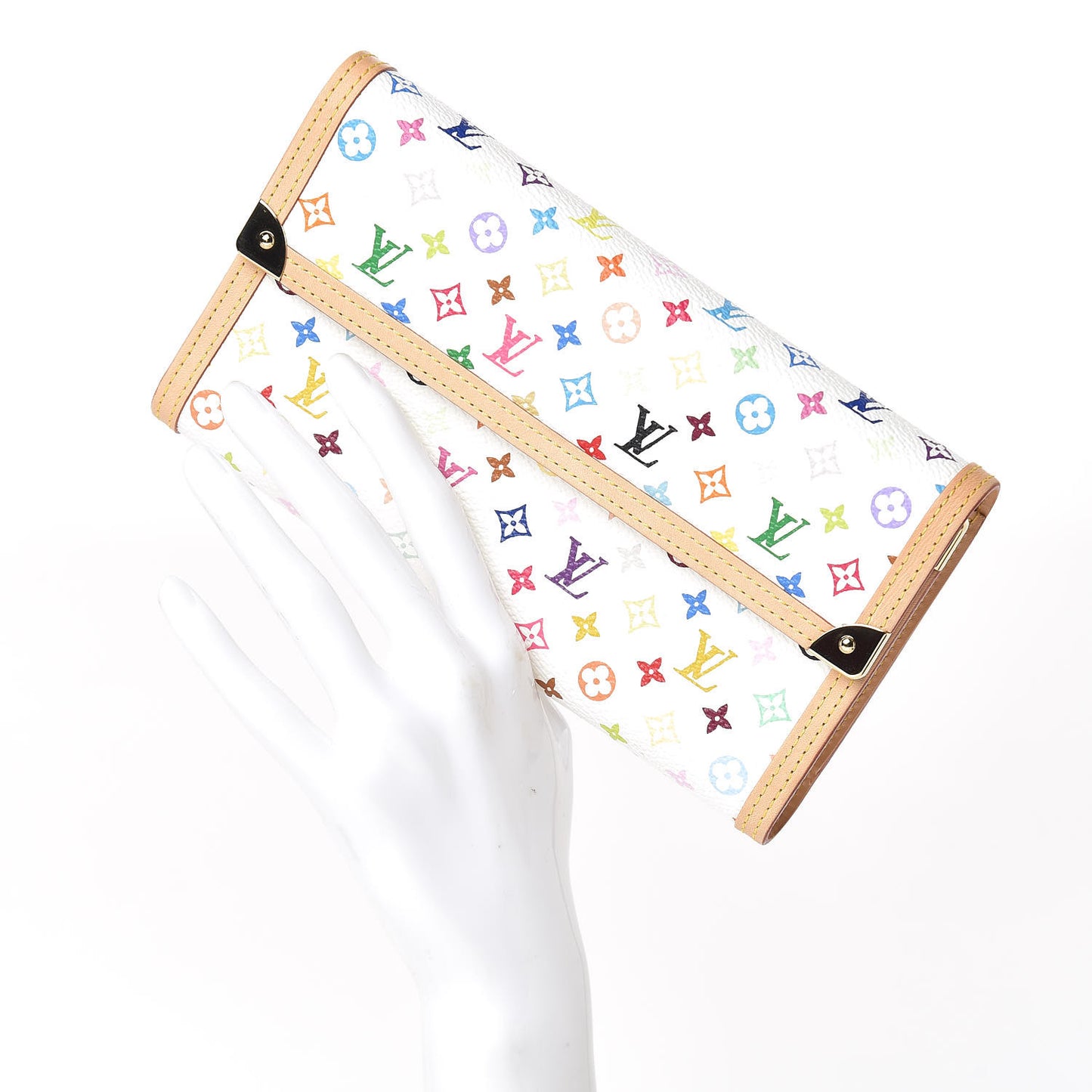 Monogram Multicolor Porte Tresor International Wallet White
