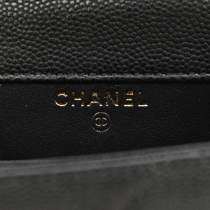 Chanel Caviar Quilted Golden Class Phone Holder Black 7 of 8