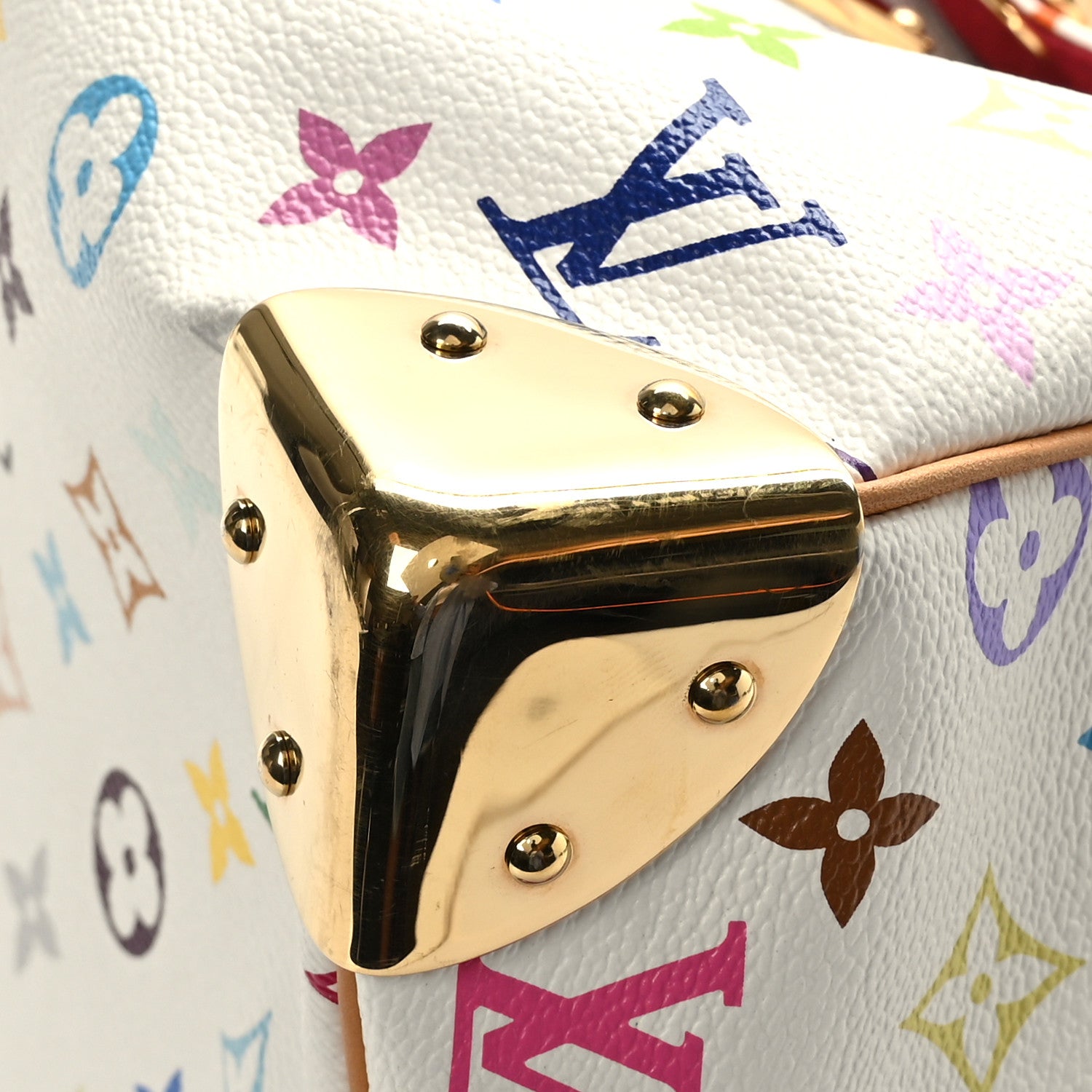 Louis Vuitton Monogram Multicolor Speedy 30 White 10 of 10