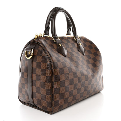 Louis Vuitton Damier Ebene Speedy Bandouliere 25 3 of 11