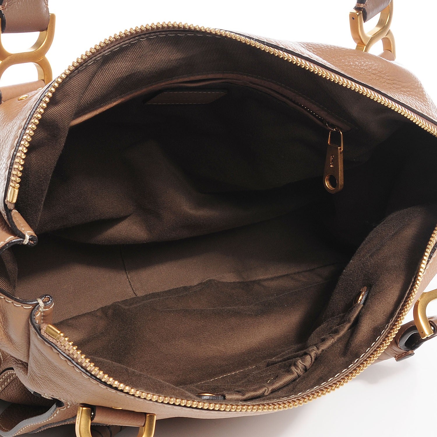 Chloe Calfskin Large Marcie Satchel Nut 5 of 11