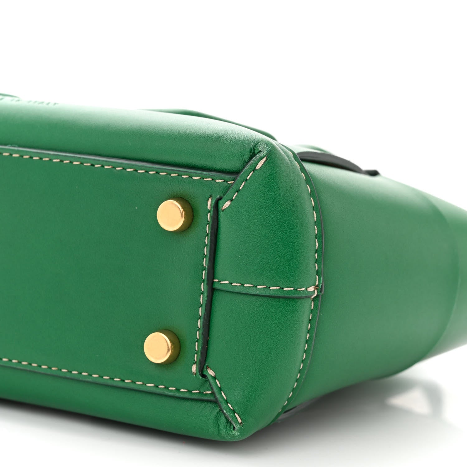 Bottega Veneta Calfskin Mini Maxi Intrecciato Arco Green 10 of 10