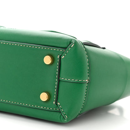 Bottega Veneta Calfskin Mini Maxi Intrecciato Arco Green 10 of 10