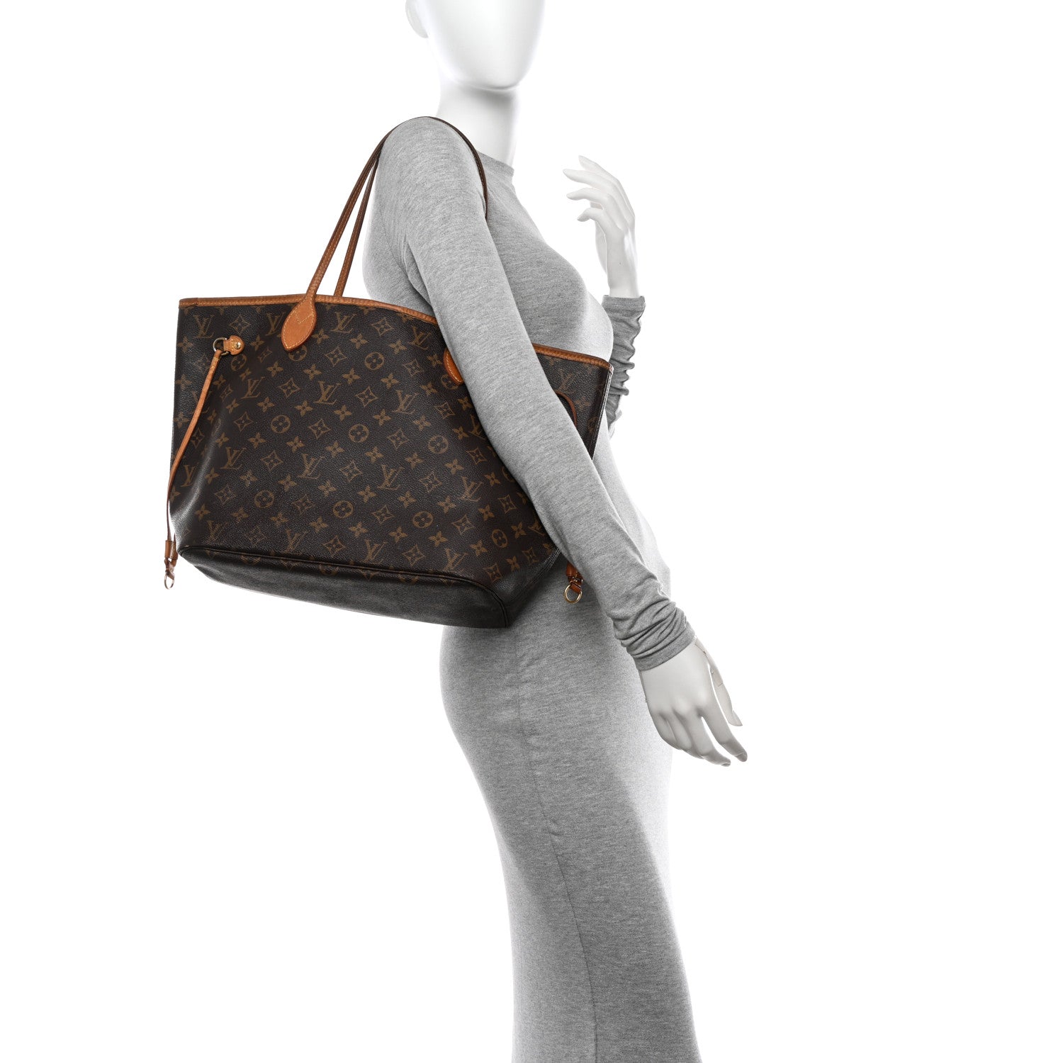 Louis Vuitton Monogram Neverfull MM 2 of 16