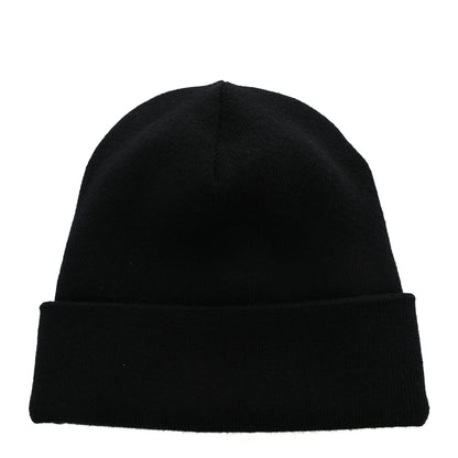 Chanel Cashmere CC Beanie Hat Black Gold 3 of 5