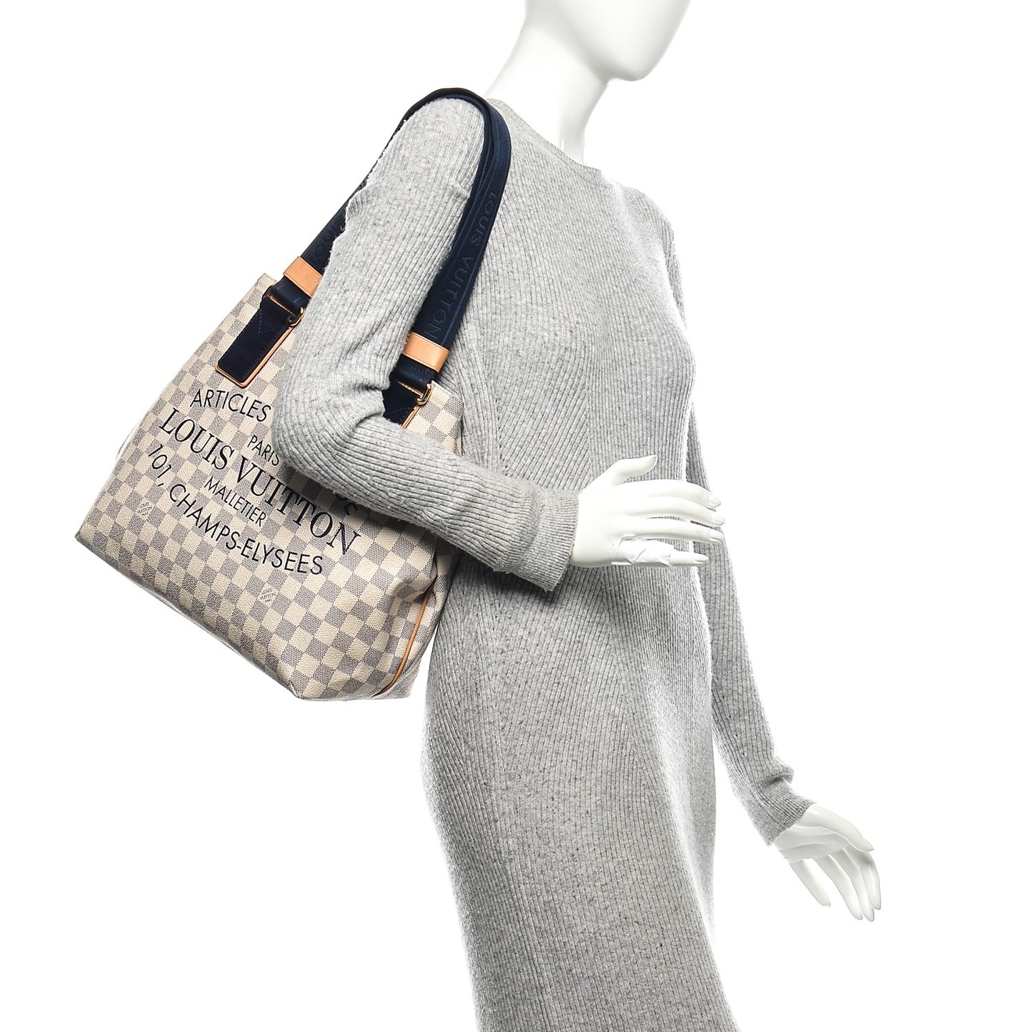 Damier Azur Beach Cabas PM