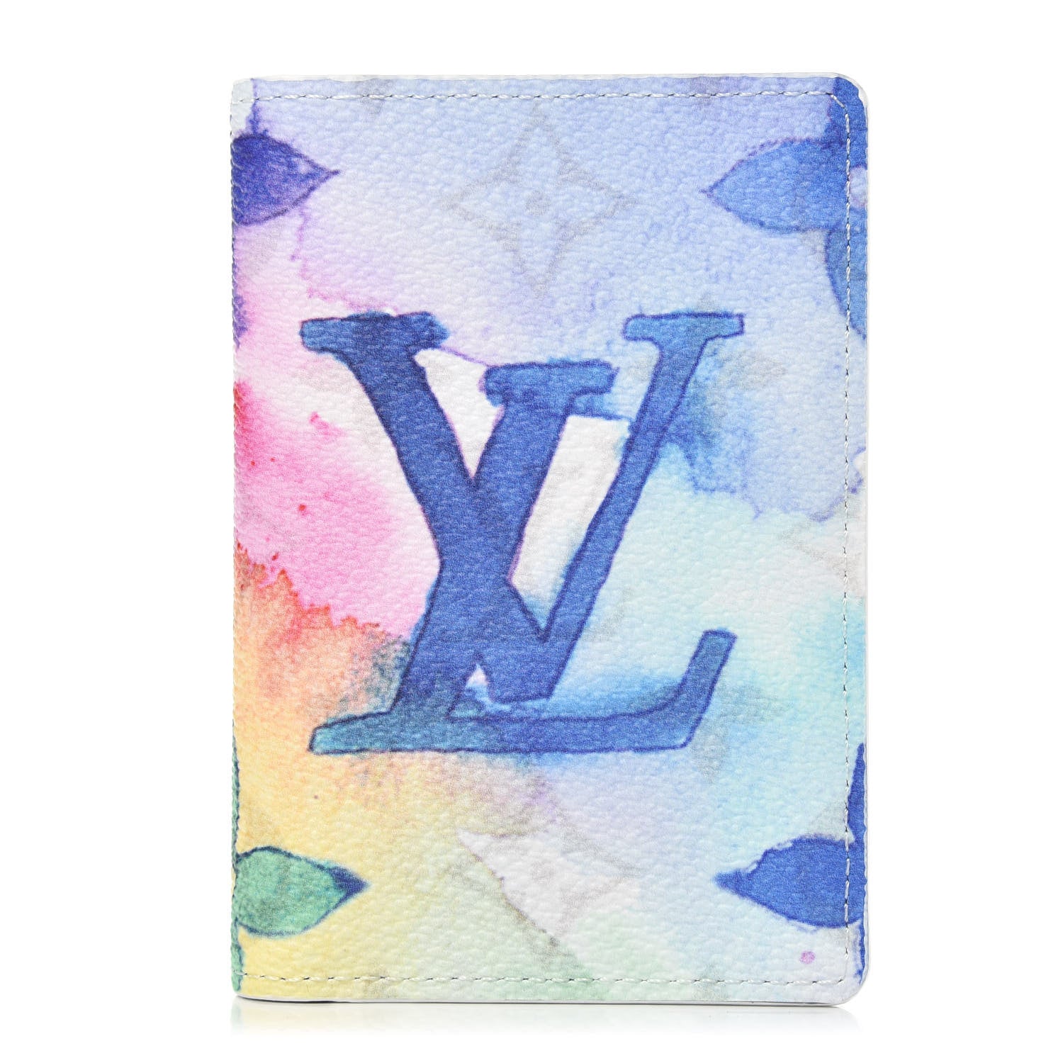 Louis Vuitton Monogram Watercolor Pocket Organizer NM Multicolor 1 of 7