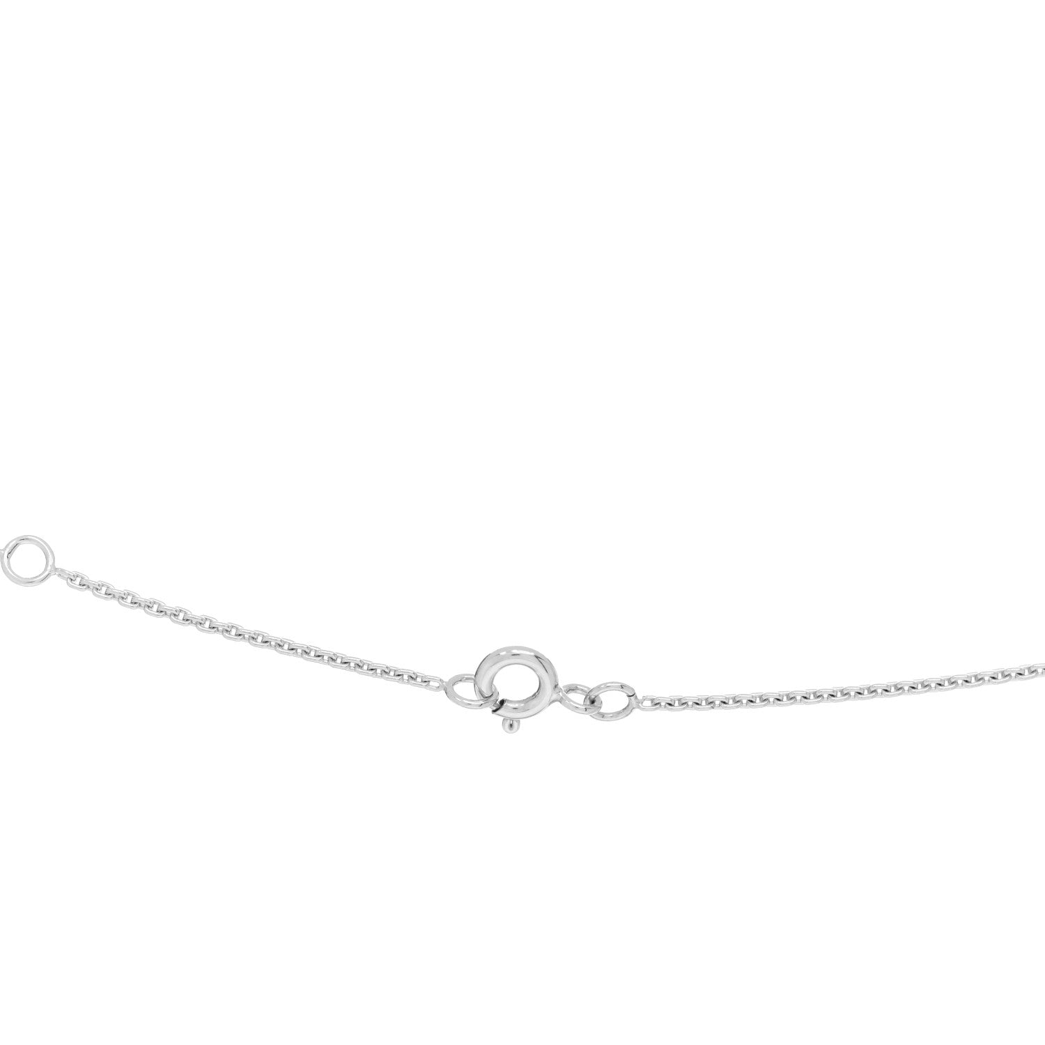 Louis Vuitton 18K White Gold Diamond Small LV Volt One Pendant Necklace 4 of 6
