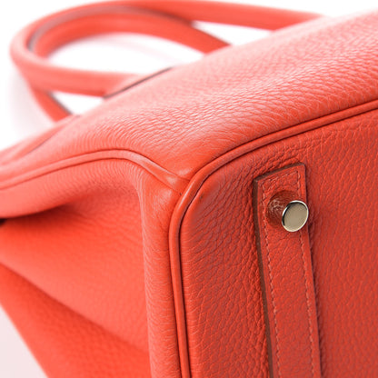 Hermes Togo Birkin 30 Capucine 33 of 35