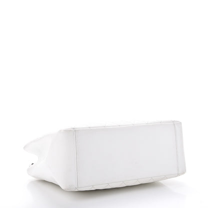 Chanel Caviar Quilted Grand Shopping Tote GST White 4 of 18