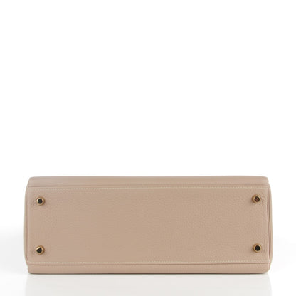 Hermes Togo Kelly Retourne 32 Gris Tourterelle 6 of 23