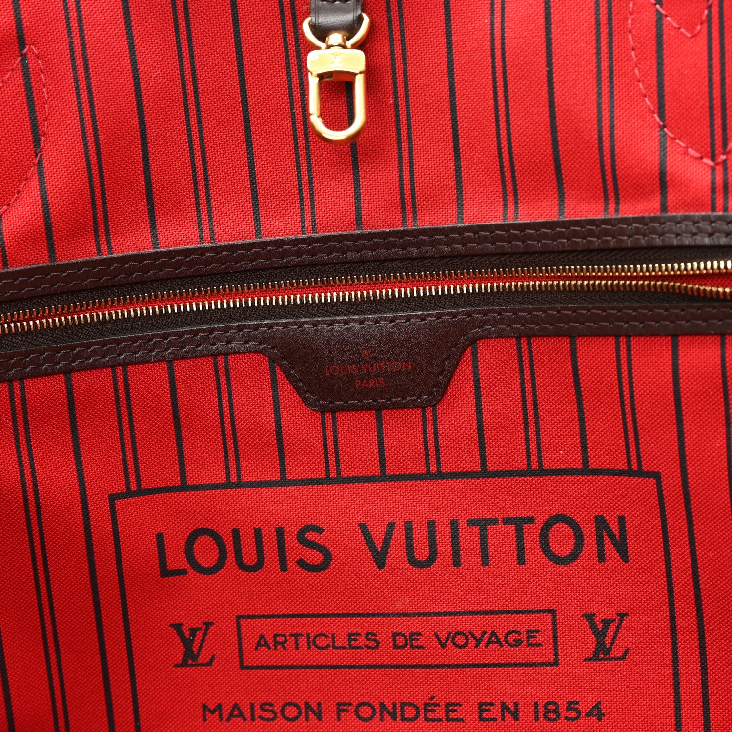 Louis Vuitton Damier Ebene Neo Neverfull GM 6 of 14