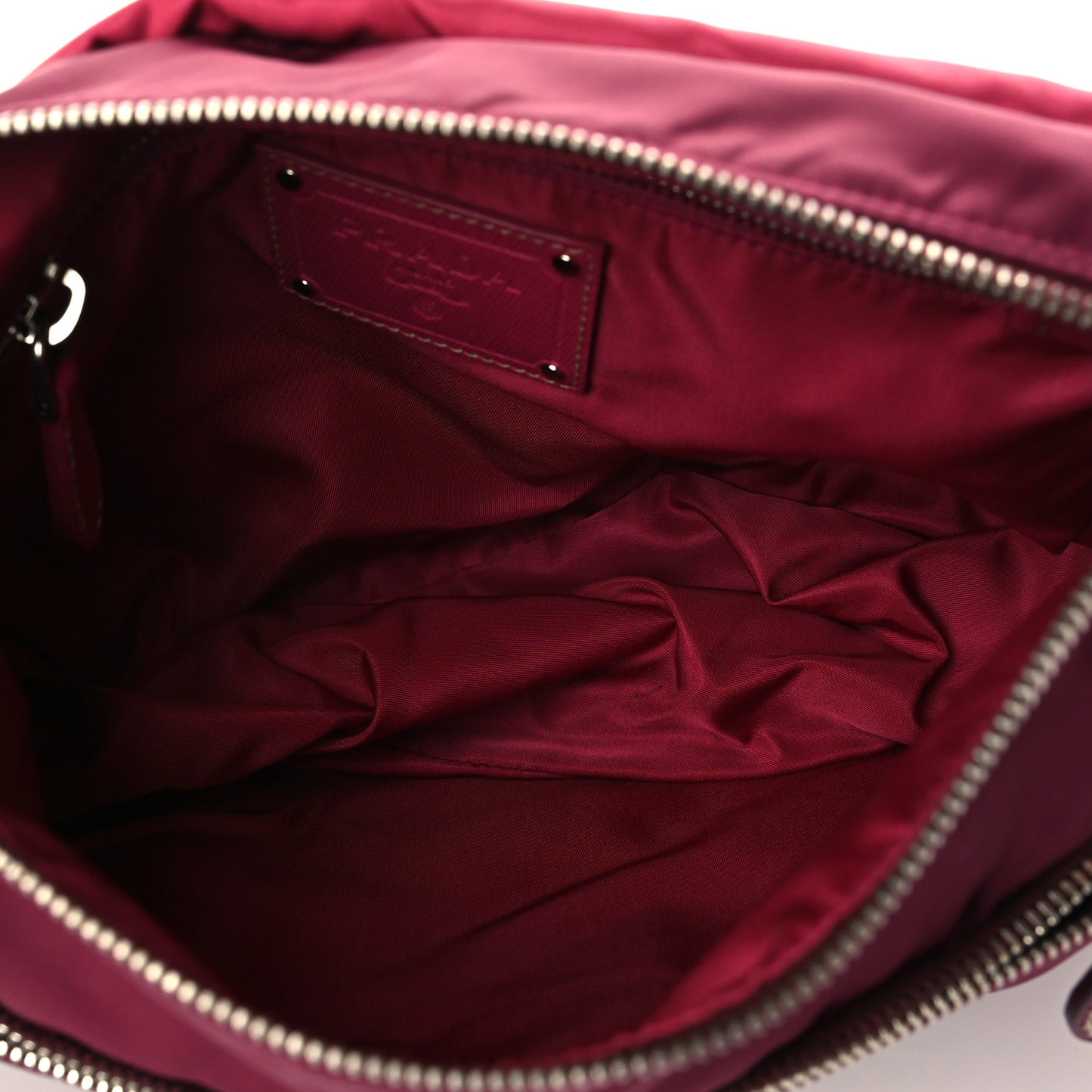 Tessuto Nylon Saffiano Messenger Bag Barolo