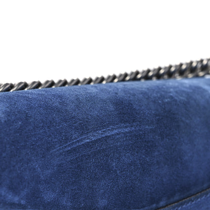 Gucci Suede Medium Dionysus Shoulder Bag Blue 14 of 16