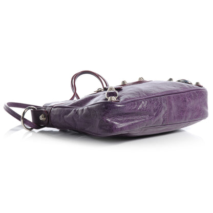 Balenciaga Agneau Giant 12 Silver Hardware Hip Violet 4 of 7