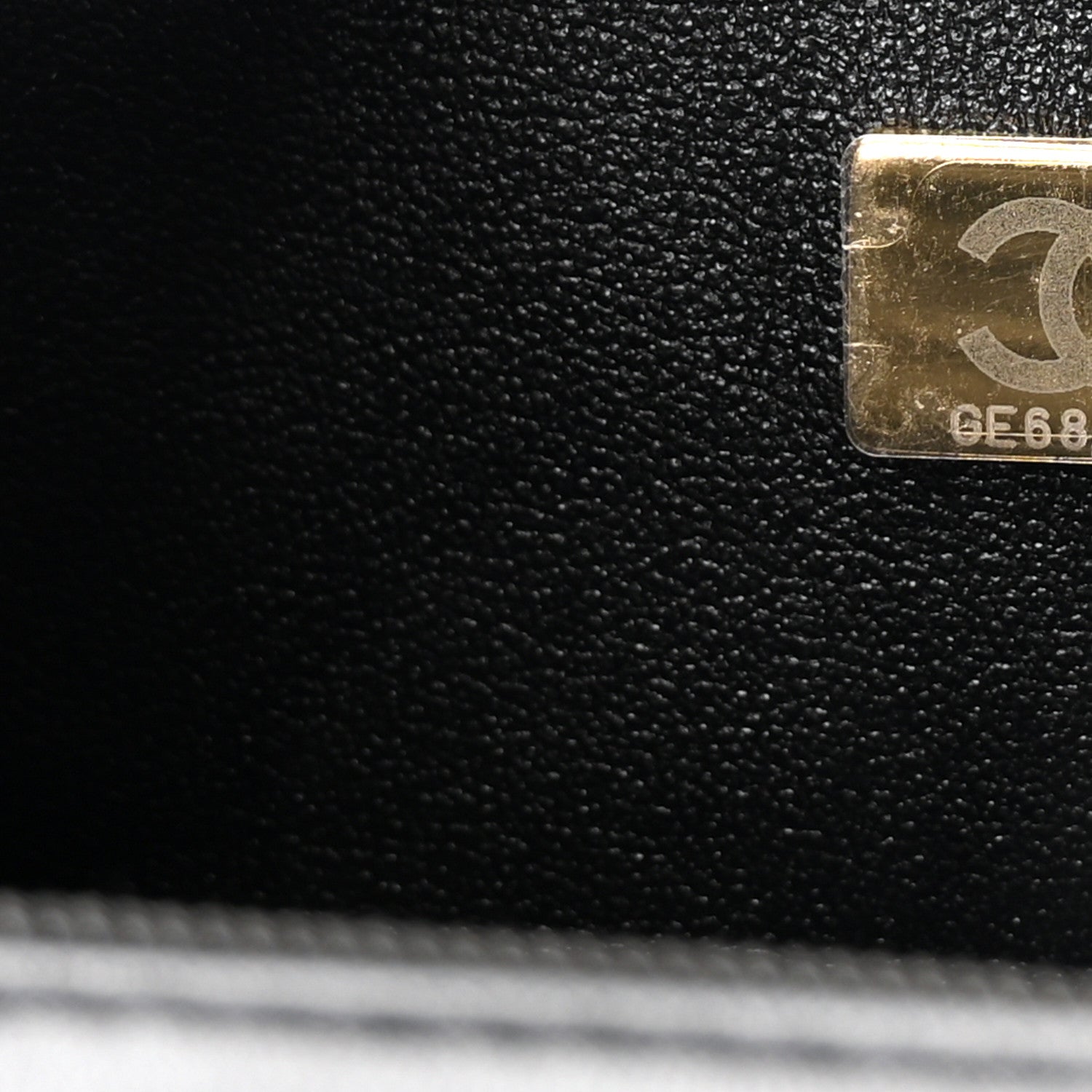 Chanel Lambskin Quilted Mini Rectangular Flap  Black 6 of 10