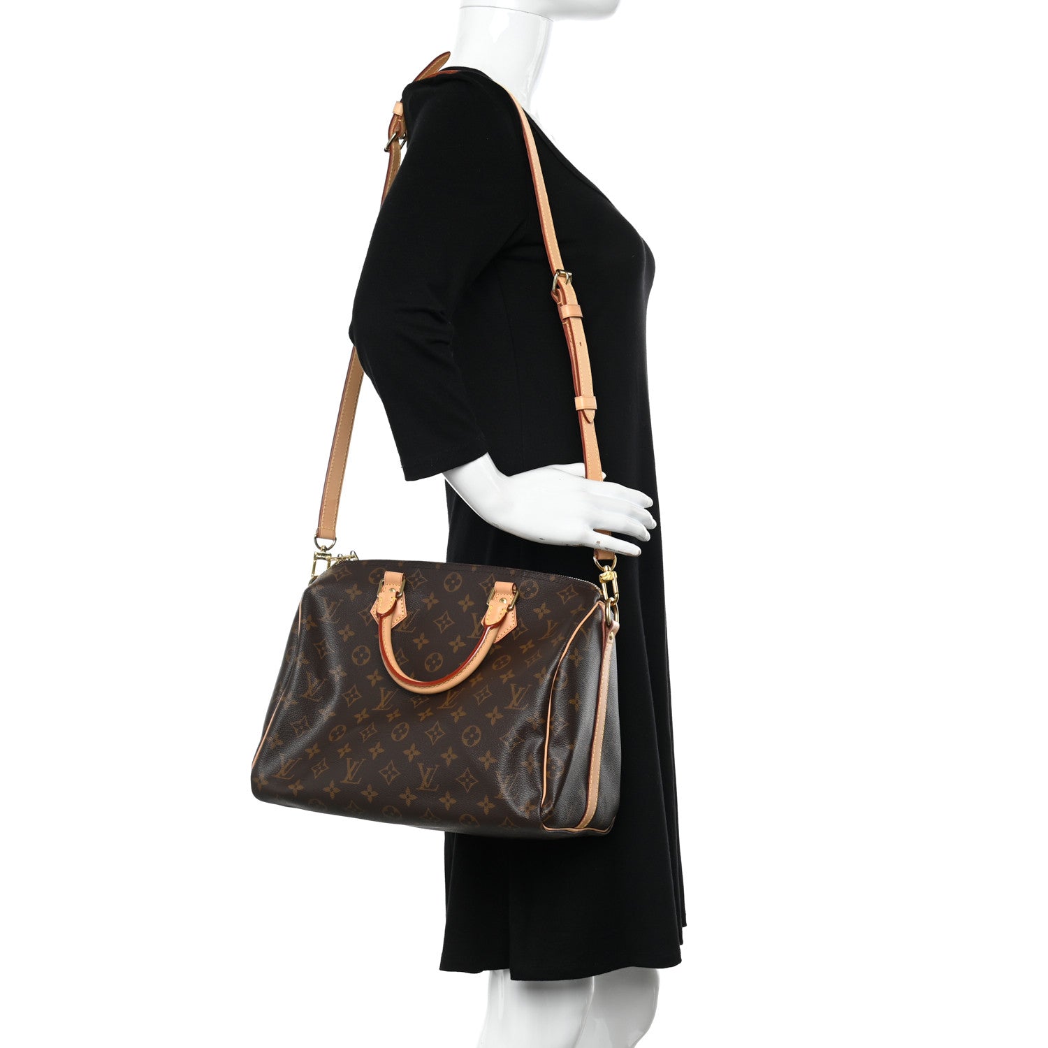 Louis Vuitton Monogram Speedy Bandouliere 30 2 of 9