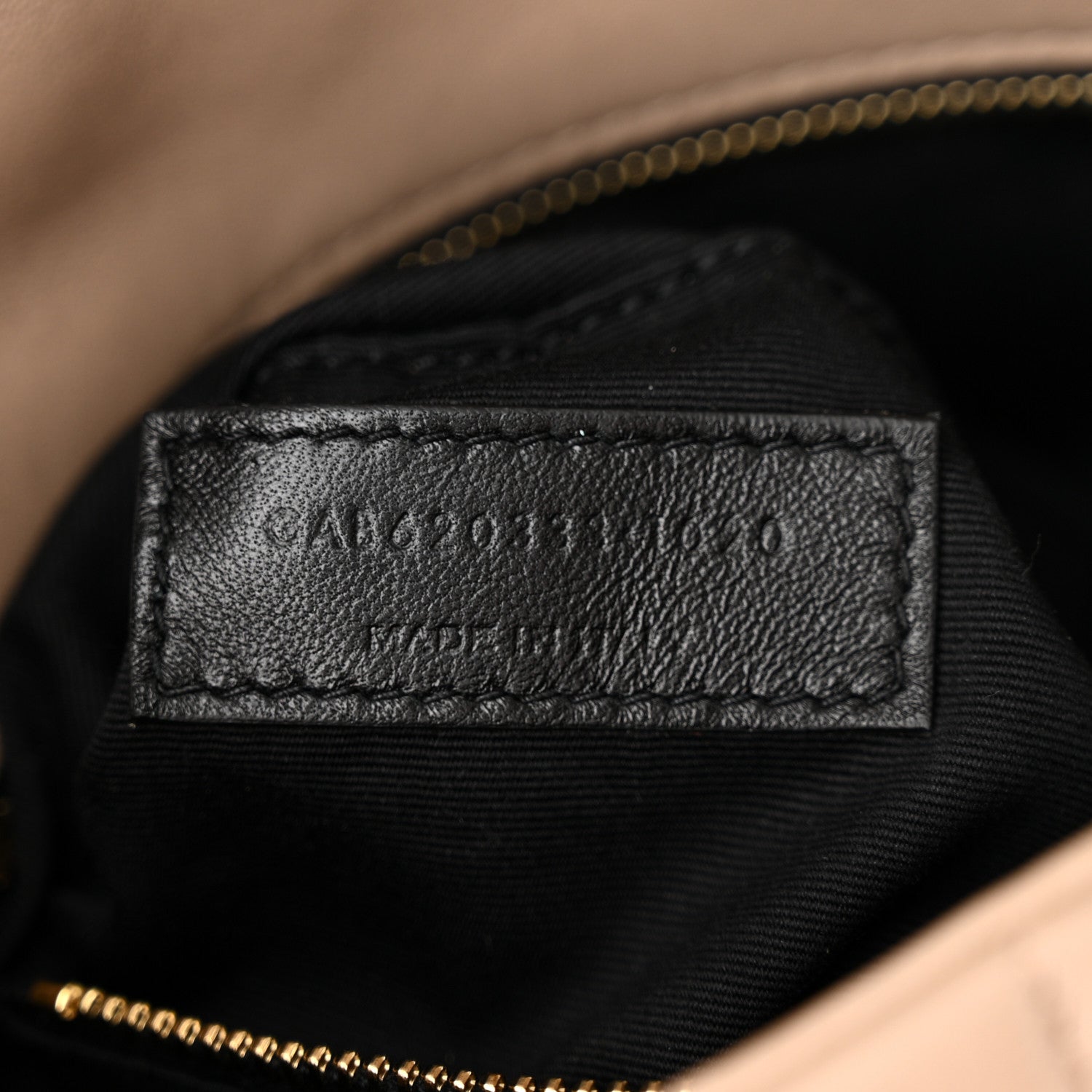 Saint Laurent Lambskin Quilted Toy Loulou Puffer Monogram Chain Satchel Nude Powder 7 of 11