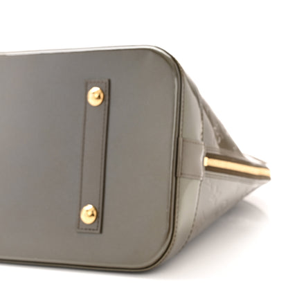 Louis Vuitton Vernis Alma GM Vert Bronze 9 of 10