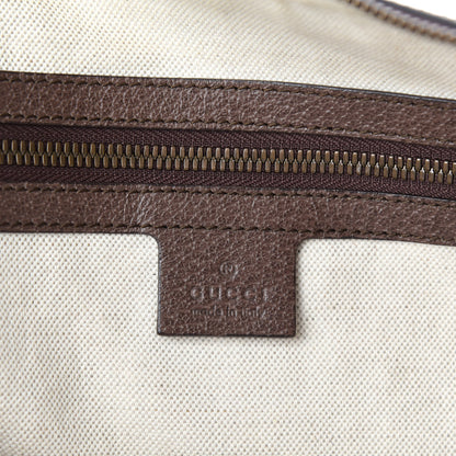 Gucci GG Supreme Monogram Web Ophidia Half Moon Hobo Brown 8 of 10