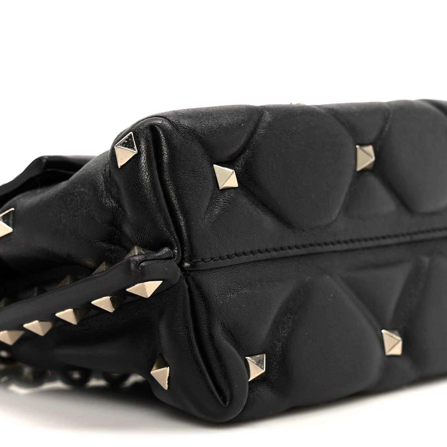 Valentino Garavani Nappa Mini Candystud Crossbody Bag Black