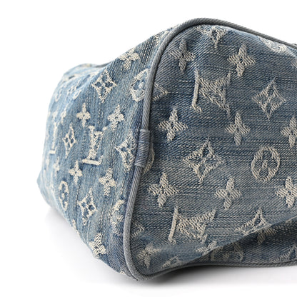 Louis Vuitton Monogram Denim Neo Speedy Blue 9 of 9