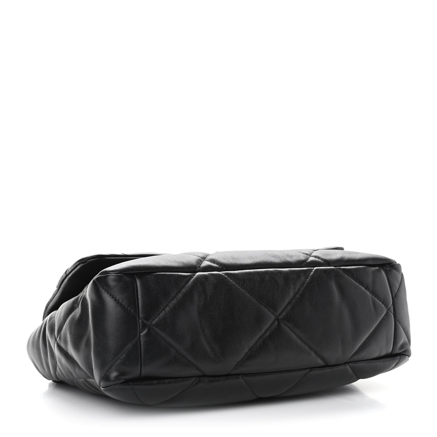 Chanel Lambskin Quilted Large Chanel 19 Flap Black 4 of 11