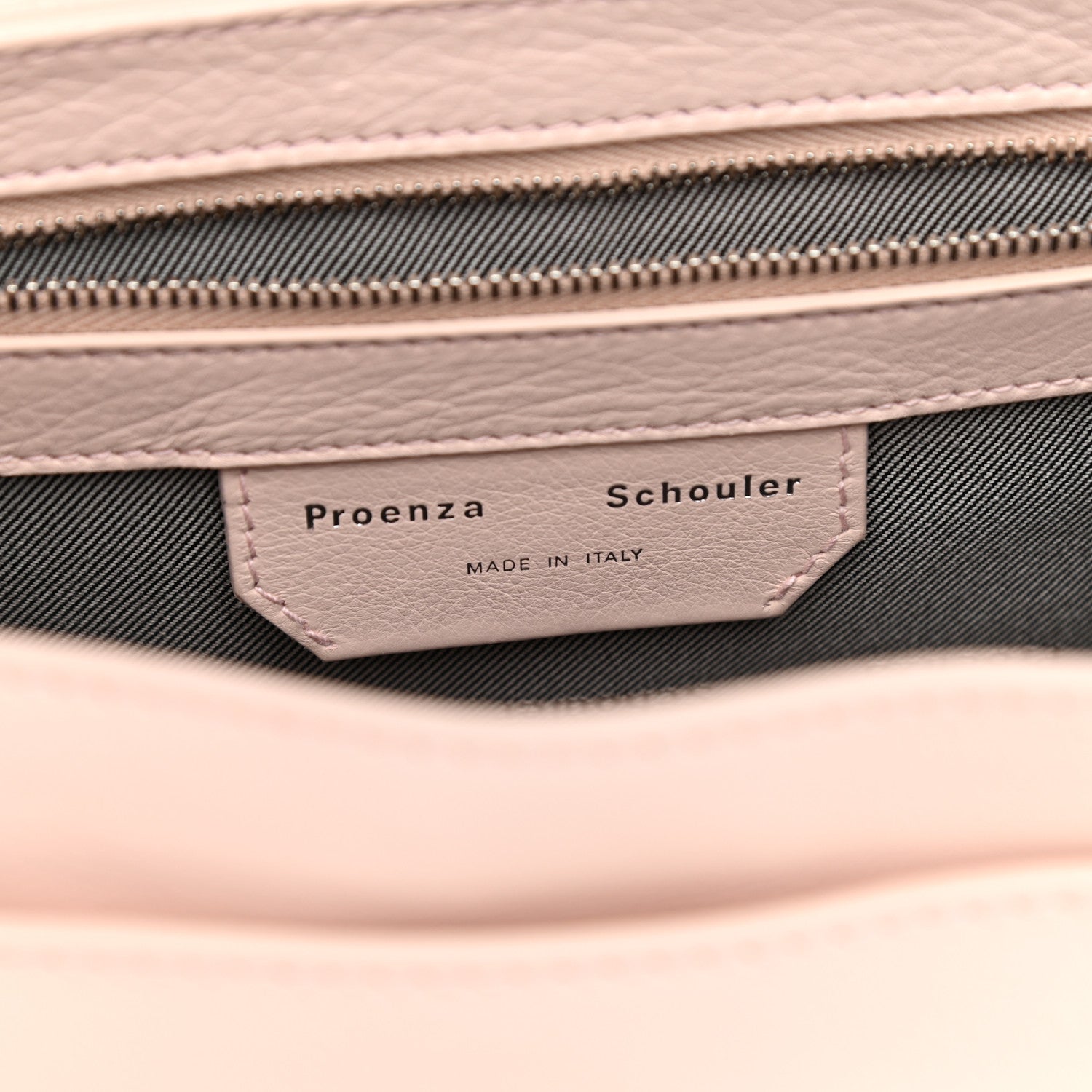 Proenza Schouler Grainy Calfskin Tiny PS1 Satchel Rose Quartz 6 of 11