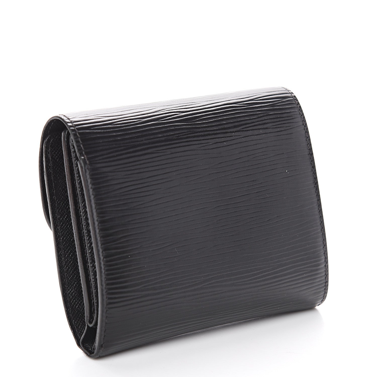 Louis Vuitton Epi Joey Wallet Black 2 of 6