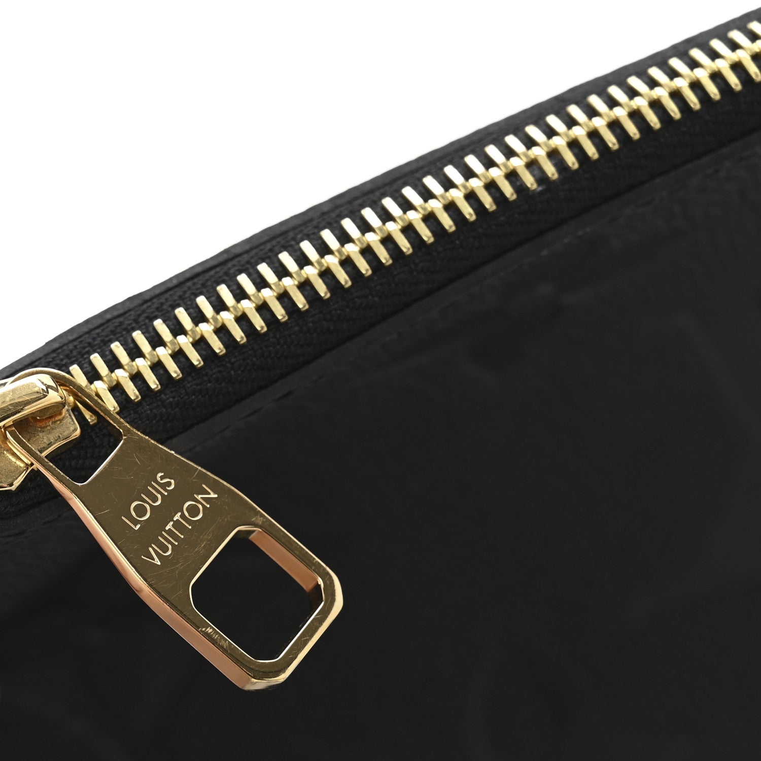 Louis Vuitton Empreinte Monogram Giant Neverfull MM Pochette Black 7 of 7