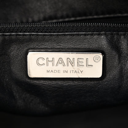 Chanel Smooth Calfskin Medium Luxe Ligne Bowler Black 6 of 10