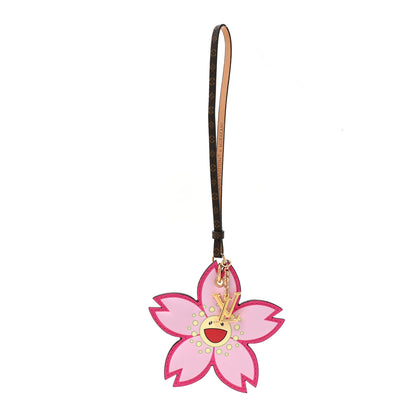 Louis Vuitton LV X TM Cherry Blossom Bag Charm Pink 1 of 5