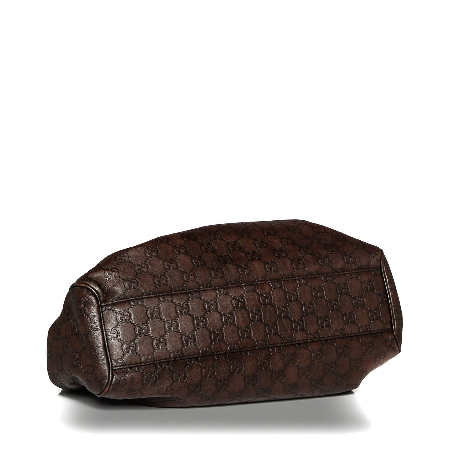 Guccissima Medium Sukey Tote Chocolate