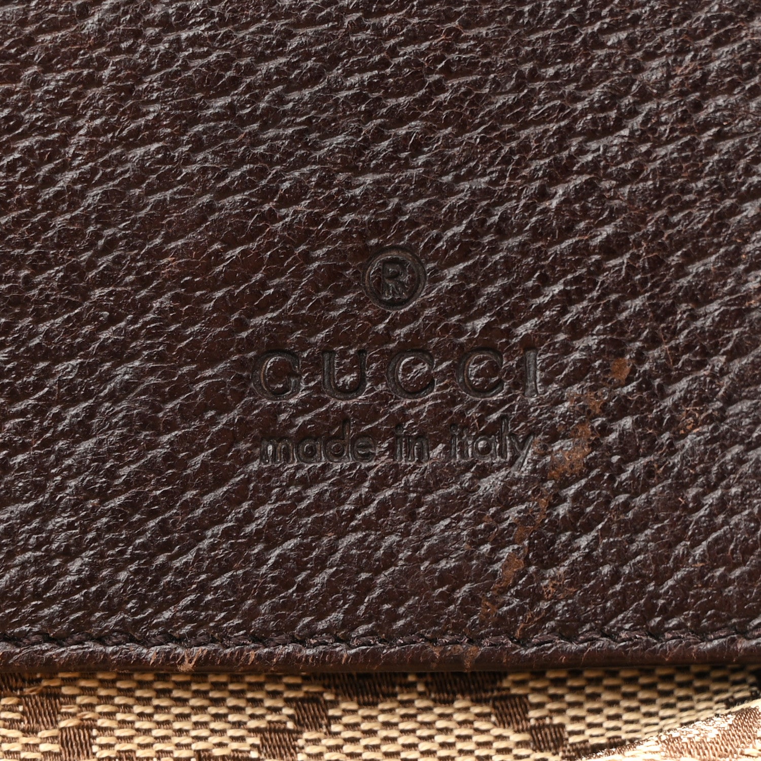 Gucci GG Monogram Web Double Pocket Belt Bag Dark Brown 6 of 9