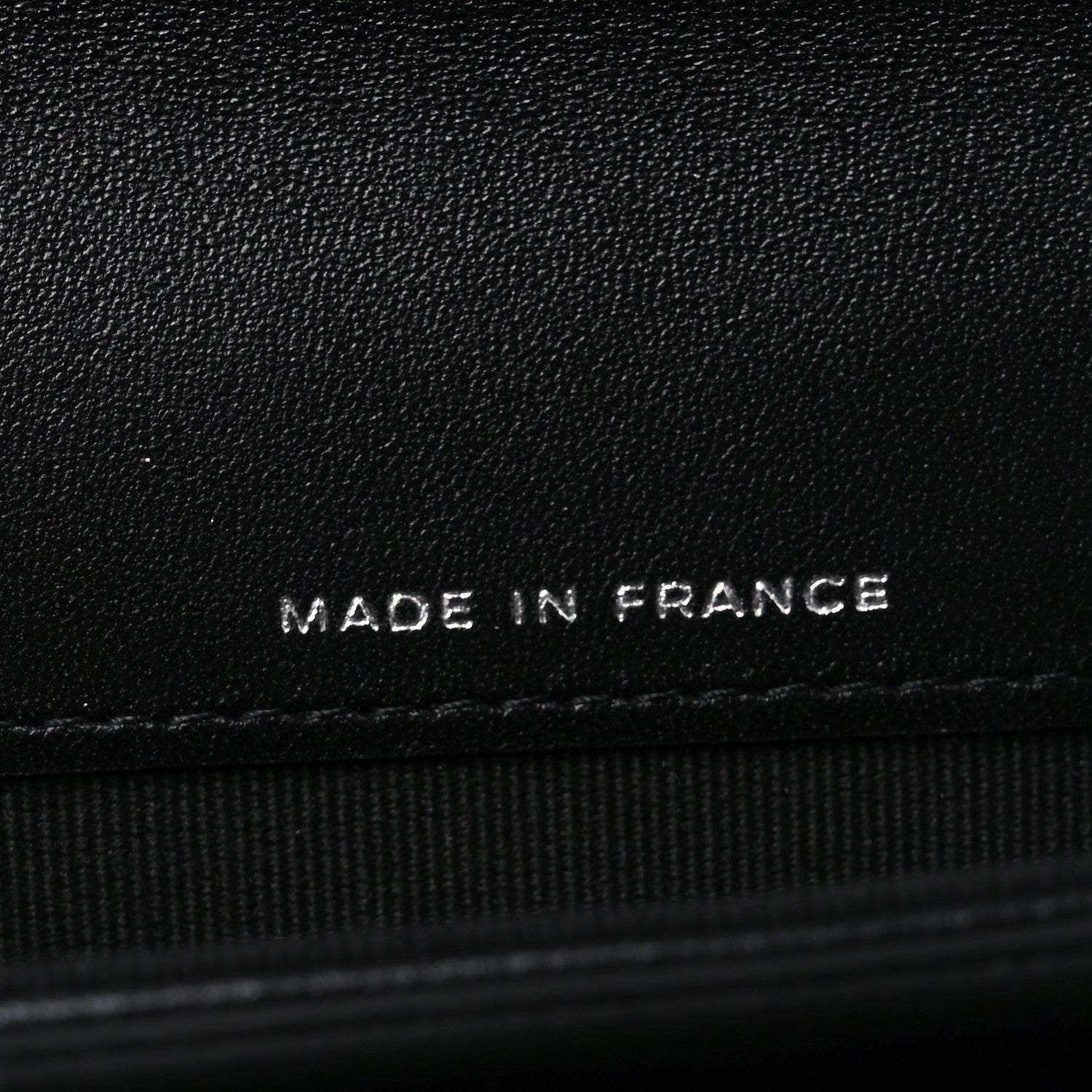 Chanel Lambskin Quilted Flap Card Holder Wallet So Black 7 of 9