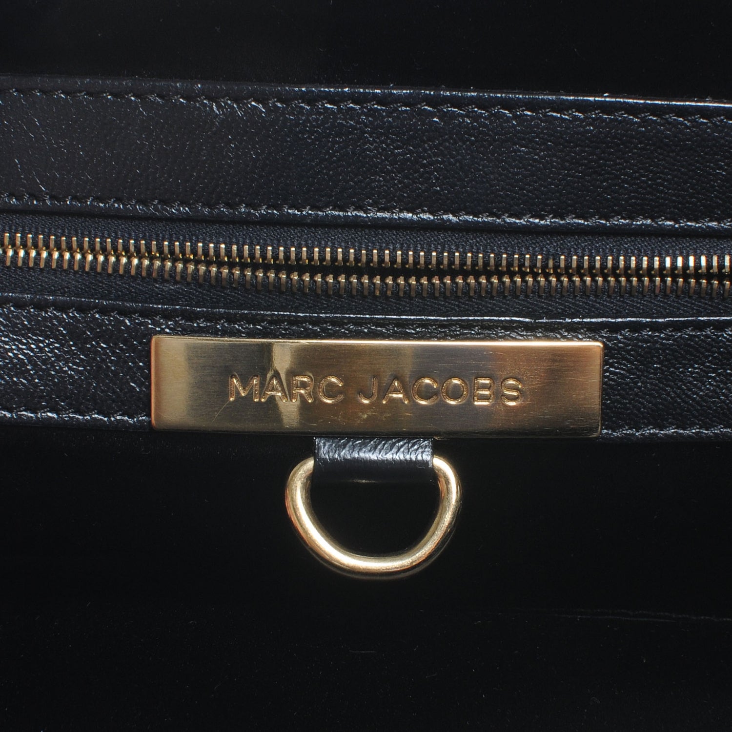 Marc Jacobs Patent Stam Black 6 of 7