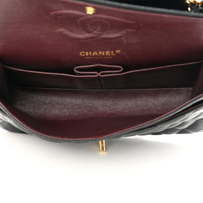 Chanel Caviar Quilted Medium Double Flap Black 5 of 16