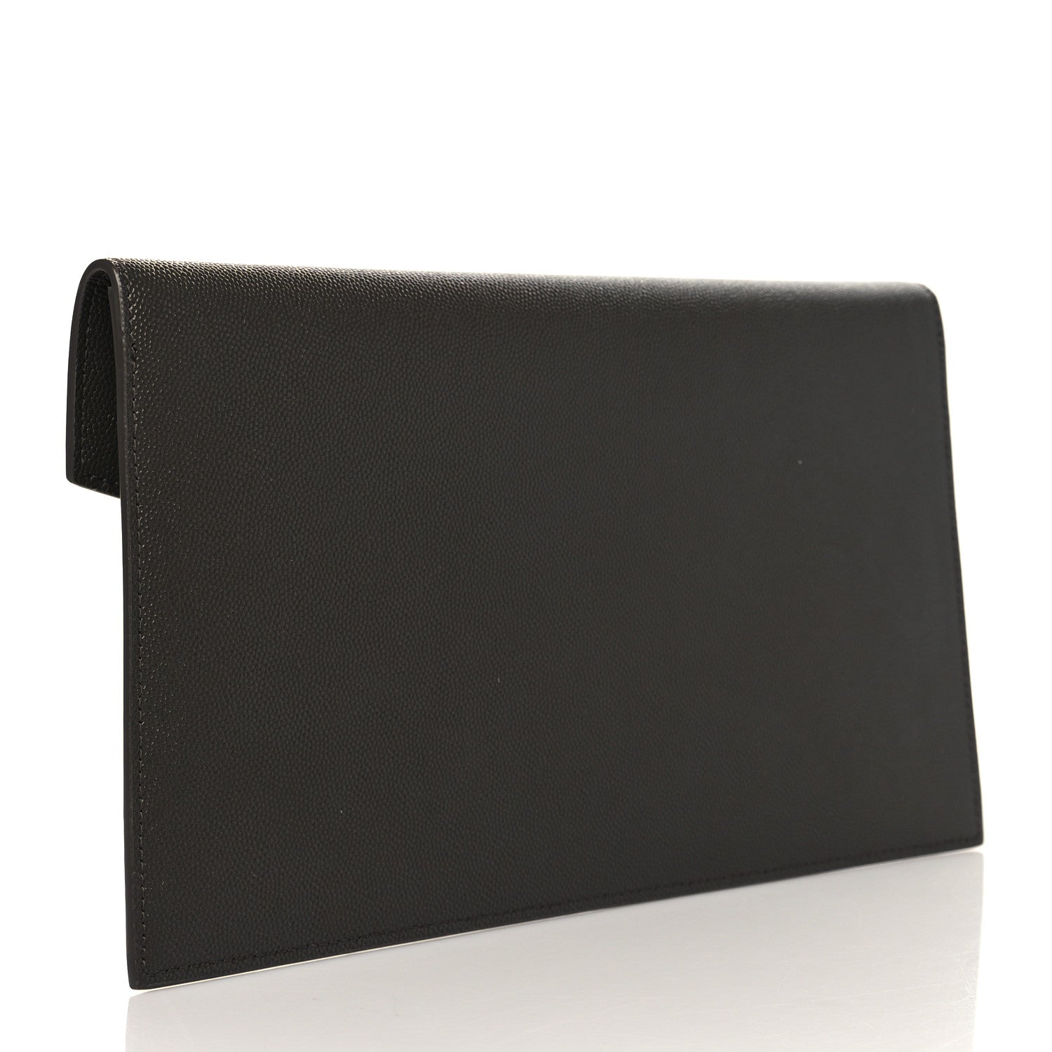 Saint Laurent Grain De Poudre Uptown Pouch Pebble 3 of 9