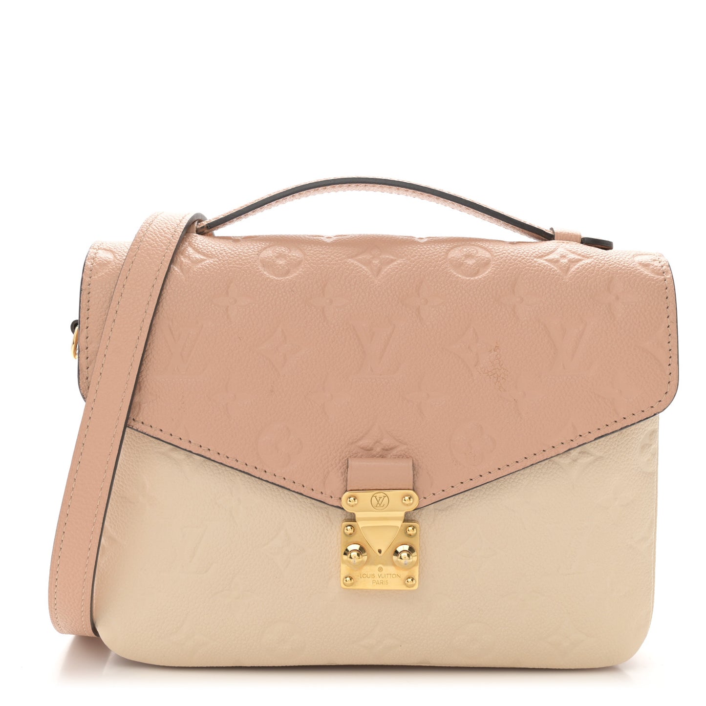 Empreinte Pochette Metis Beige Rose Creme