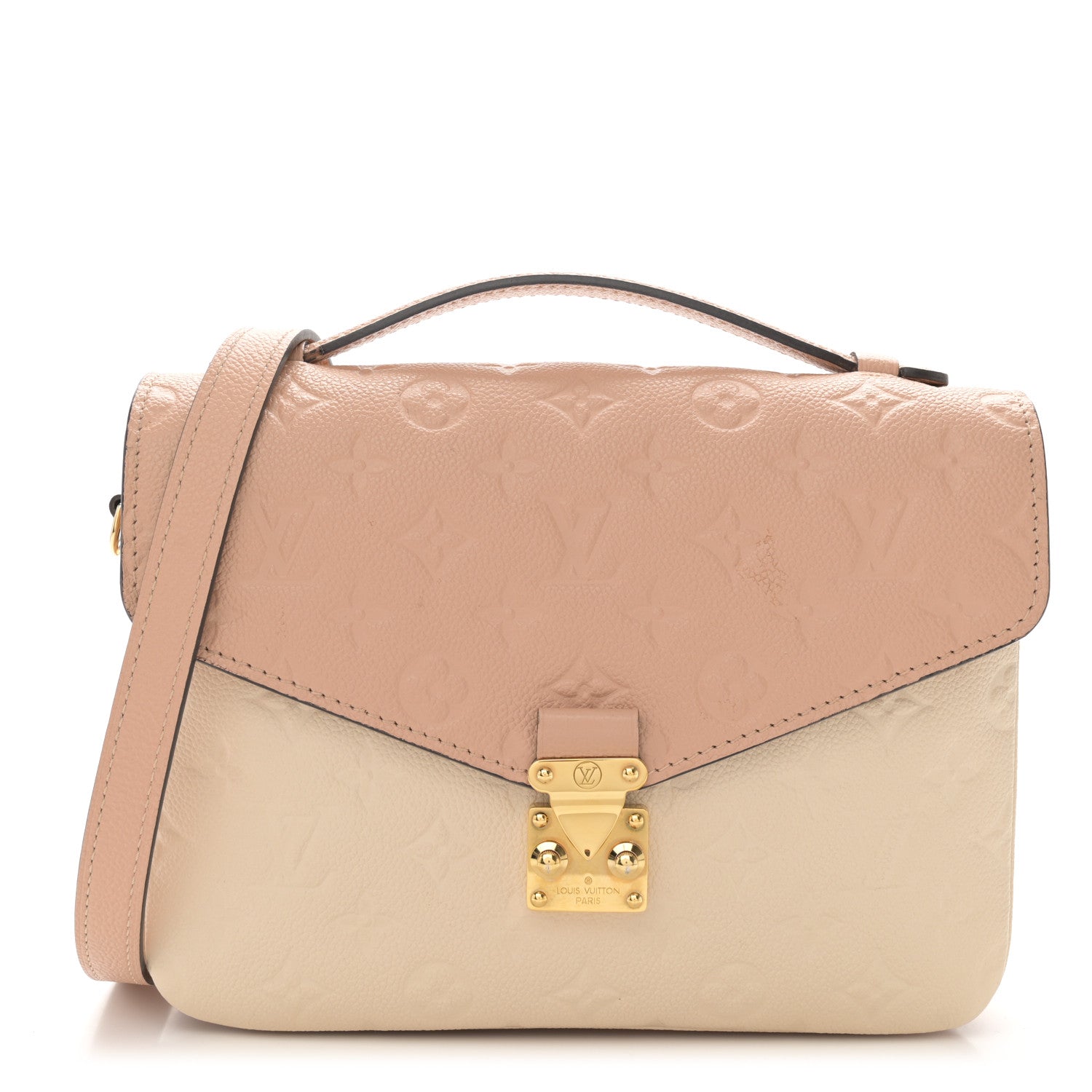 Louis Vuitton Empreinte Pochette Metis Beige Rose Creme 1 of 11