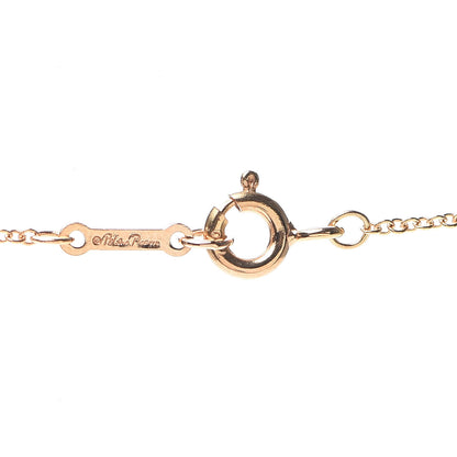 Tiffany 18K Rose Gold Diamond Paloma Picasso Loving Heart Bar Pendant Necklace 4 of 6
