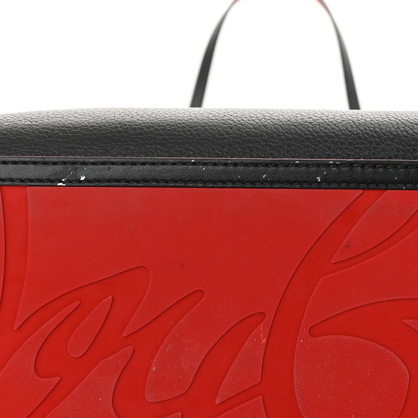 Calfskin Empire Spikes East West Cabata Tote Black